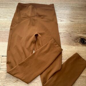 Lululemon Leggings - Size 4, Rust